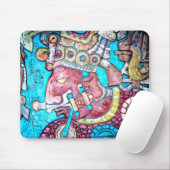 Aztec Maya Inca High Priest Indian Mousepad art Muismat (Met muis)