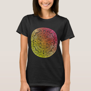 Aztec Mayas Aztec Agenda Mexico Geschiedenis T-shirt