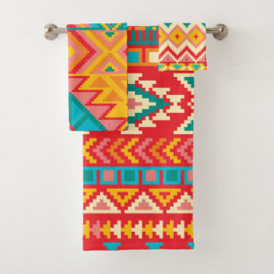 Aztec Mexicaanse ruggengraat Bad Handdoek