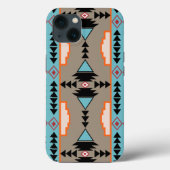 Aztec Mexican Geometric Pattern Case-Mate iPhone Case (Achterkant)
