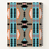 Aztec Mexican Geometric Pattern Notitieboek (Achterkant)