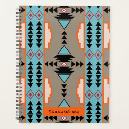 Aztec Mexican Geometric Pattern Planner