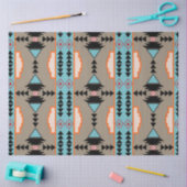 Aztec Mexican Geometric Pattern Tissuepapier (Craft)