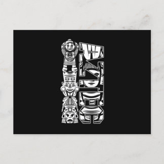 Aztec Mexican Native Culture Maya Inca Native Gift Briefkaart