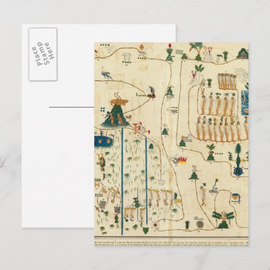 Aztec Mexico Valley 2 Briefkaart (Voorkant / Achterkant)
