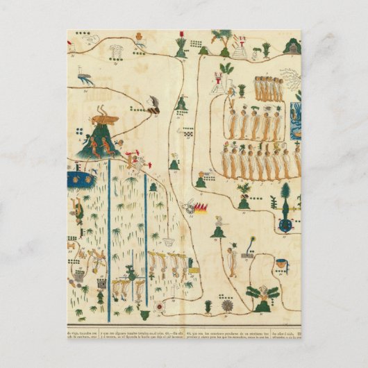 Aztec Mexico Valley 2 Briefkaart (Voorkant)