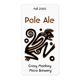 Aztec Monkey Home gebrouwen bier Labels