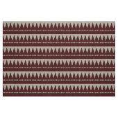 Aztec Mountains - Bruin in wit Stof (Fat Quarter)