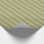 Aztec Mountains - Shades of Khaki Cadeaupapier (Hoek)