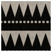 Aztec Mountains - Zwart op wit Stof (Close Up)