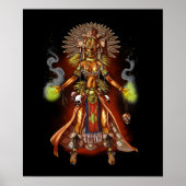 Aztec Mythology God Managua Poster (Voorkant)