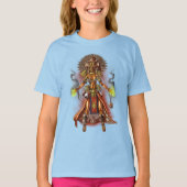 Aztec Mythology God Managua T-shirt (Voorkant)