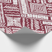 Aztec naadloos patroon cadeaupapier (Hoek)