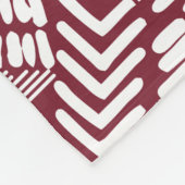 Aztec naadloos patroon fleece deken (Hoek)