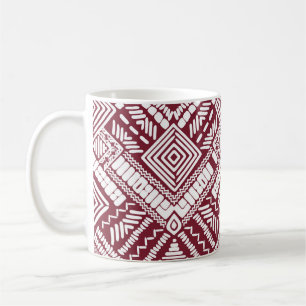 Aztec naadloos patroon koffiemok
