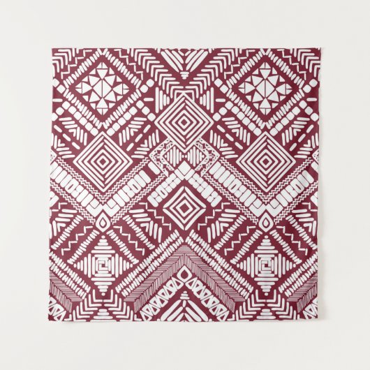 Aztec naadloos patroon wandkleed (Voorkant)