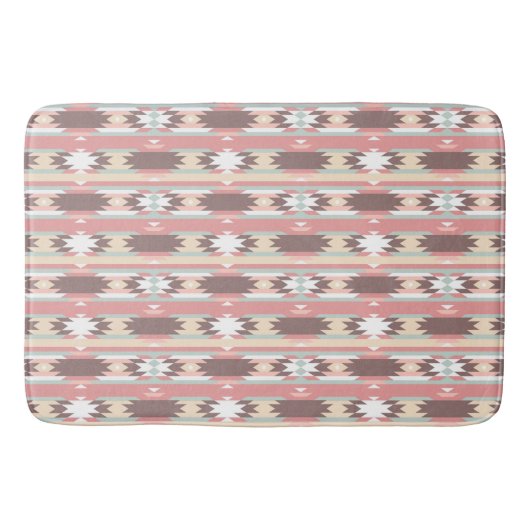 Aztec Native American Design Bath Mat (Voorkant)