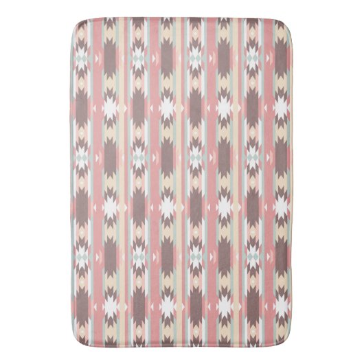 Aztec Native American Design Bath Mat (Voorkant Verticaal)