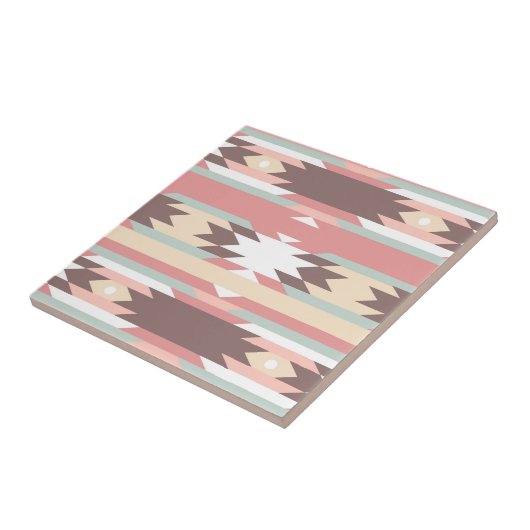 Aztec Native American Design Tegel Tegeltje (Zijkant)