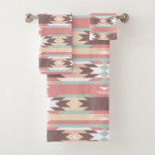 Aztec Native American Design Towels Bad Handdoek (Insitu)