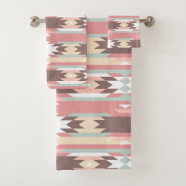 Aztec Native American Design Towels Bad Handdoek
