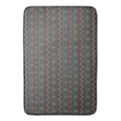 Aztec Native American Geometric Design Bath Mat (Voorkant Verticaal)