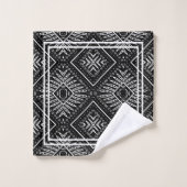 Aztec Native Patroon Badhanddoek Set Bad Handdoek (Wasdoekje)