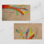 Aztec Natuur Pattern Visitekaartje (Voorkant / Achterkant)