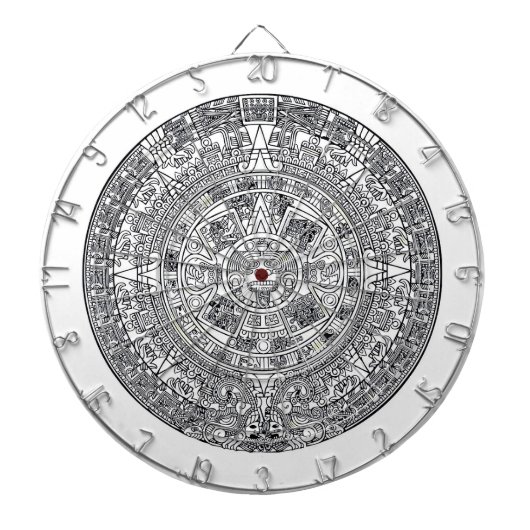 AZTEC OF MEXICA mexican Dartbord (Voorkant)