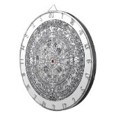 AZTEC OF MEXICA mexican Dartbord (Voorkant Rechts)