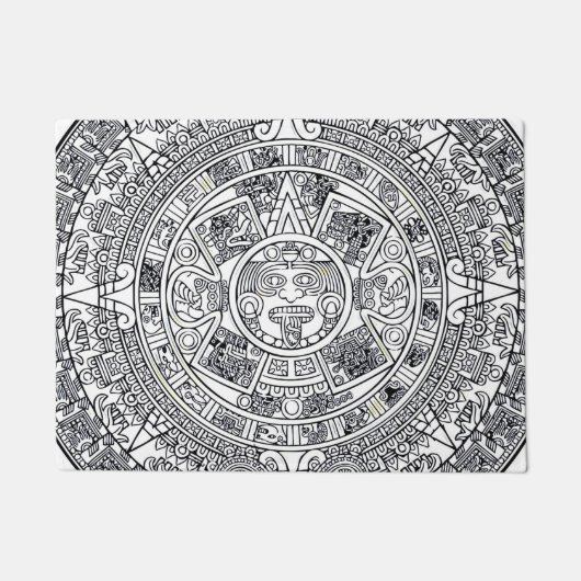 AZTEC OF MEXICA mexican Deurmat (Voorkant)
