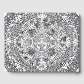 AZTEC OF MEXICA mexican Gastenboek (Achterkant)
