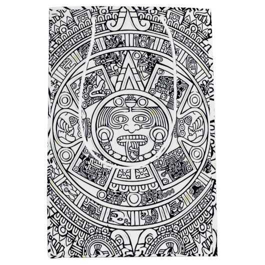 AZTEC OF MEXICA mexican Medium Cadeauzakje (Voorkant)