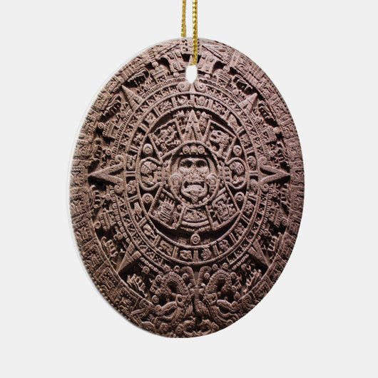 AZTEC OF MEXICAANS, KERAMISCH ORNAMENT (Rechts)