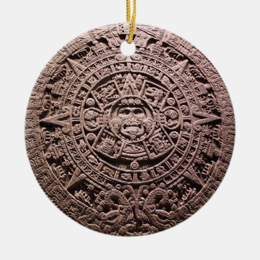 AZTEC OF MEXICAANS, KERAMISCH ORNAMENT (Voorkant)