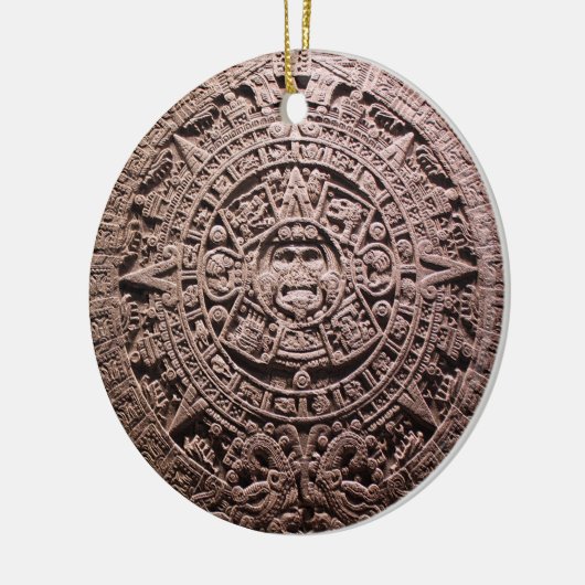 AZTEC OF MEXICAANS, KERAMISCH ORNAMENT (Links)