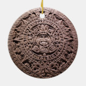 AZTEC OF MEXICAANS, KERAMISCH ORNAMENT (Achterkant)