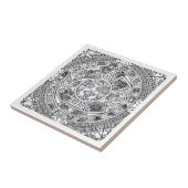 AZTEC OF MEXICAANS, TEGELTJE (Zijkant)