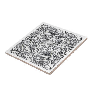 AZTEC OF MEXICAANS, TEGELTJE