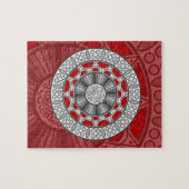 Aztec ontmoet Alien Puzzle Legpuzzel (Horizontaal)