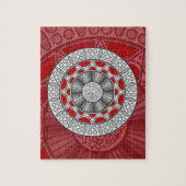 Aztec ontmoet Alien Puzzle Legpuzzel (Verticaal)