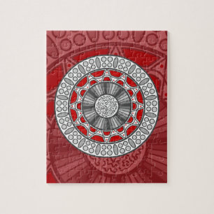 Aztec ontmoet Alien Puzzle Legpuzzel