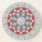 Aztec ontmoet buitenaards Onderzetter (Voorkant)