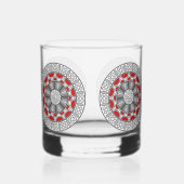 Aztec ontmoet buitenaards whisky glas (Links)