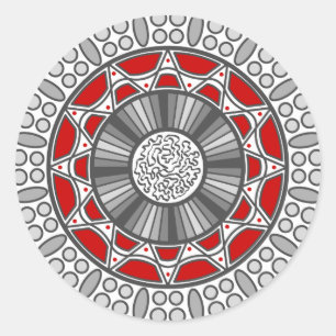 Aztec ontmoet buitenaardse Sticker