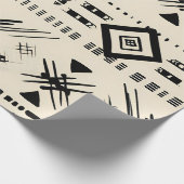 Aztec-ontwerp Cadeaupapier (Hoek)