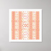 Aztec-ontwerp Canvas Afdruk (Voorkant)