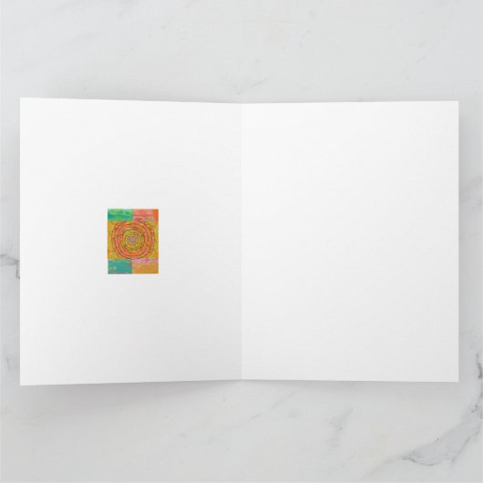 Aztec-ontwerp Kaart (Binnen)