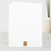 Aztec-ontwerp Kaart (Achterkant)