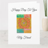 Aztec-ontwerp Kaart (Voorkant)